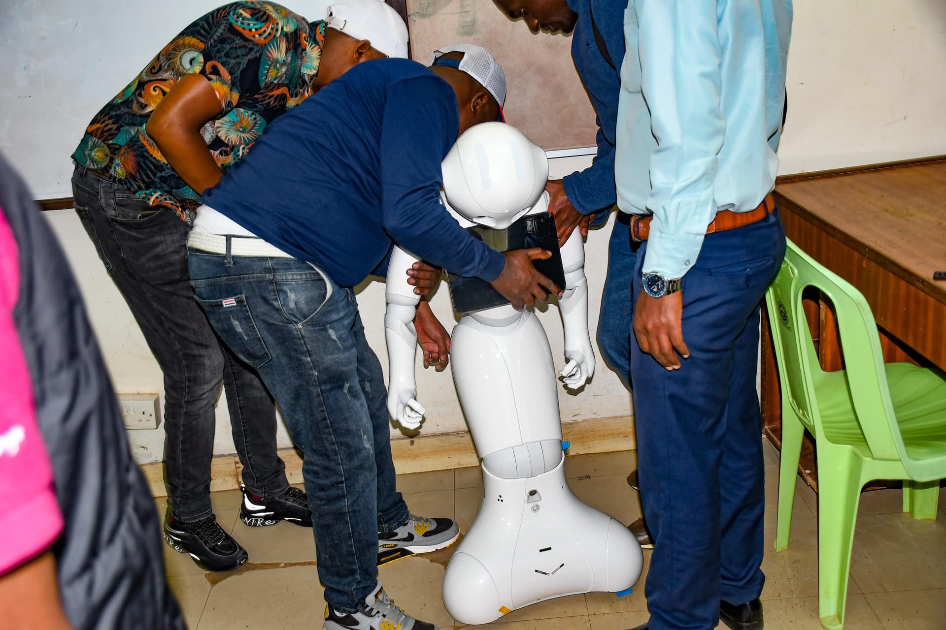 Arrival of the Pepper Robot in JKUAT